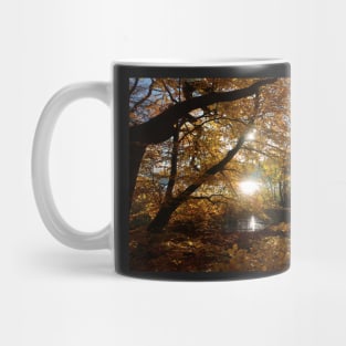 Autumn by the lake Mug